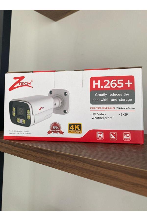 Ztech Zr-6061 5M Ip F1 Darklens 6 Warmled Ve Array Led ,Sd Kart, Çift Yönli Ses - Image 1