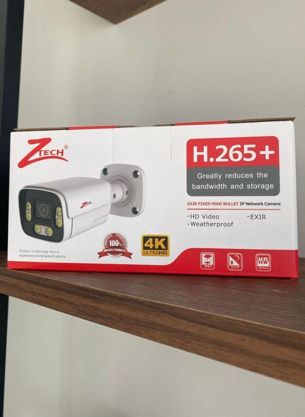 Ztech Zr-6061 5M Ip F1 Darklens 6 Warmled Ve Array Led ,Sd Kart, Çift Yönli Ses - Image 1