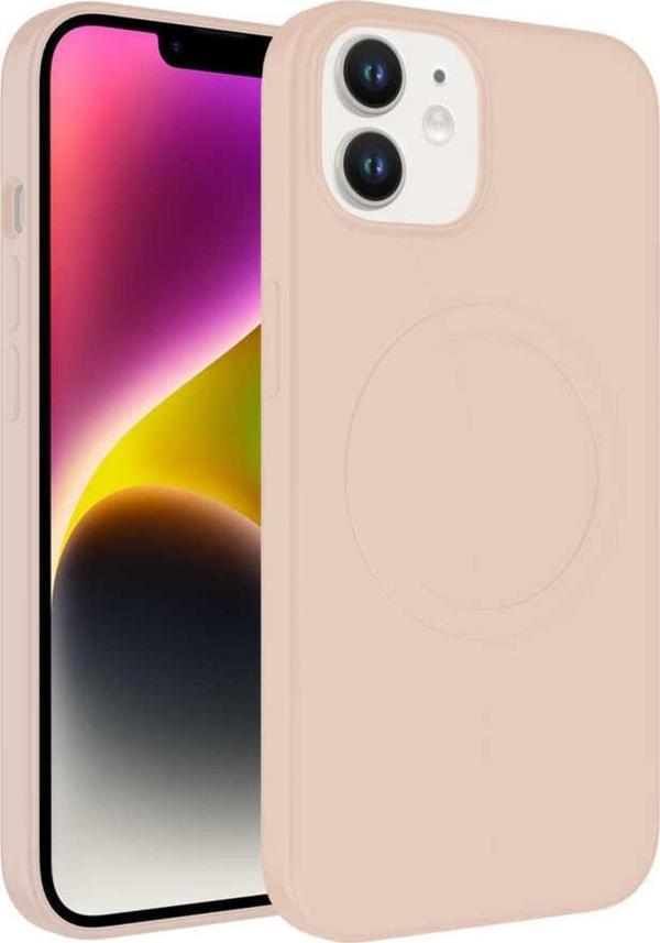 Coverzone Iphone 14 Plus Ile Uyumlu Kılıf Magsafe Uyumlu Wireless Şarj Özellikli Pastel Color Silikon Kapak - Image 1