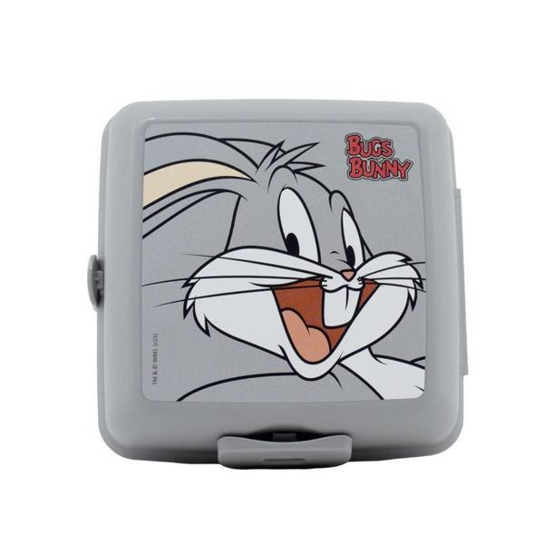Beslenme Kutusu 4 Bölmeli Bugs Bunny Gri Renk 1 Adet Yemek Saklama Kabı Beslenme Çantası - Image 1