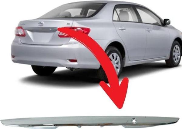 Toyota Corolla Bagaj Kaplama Çıta Nikelajlı 2010-2013 - Image 1