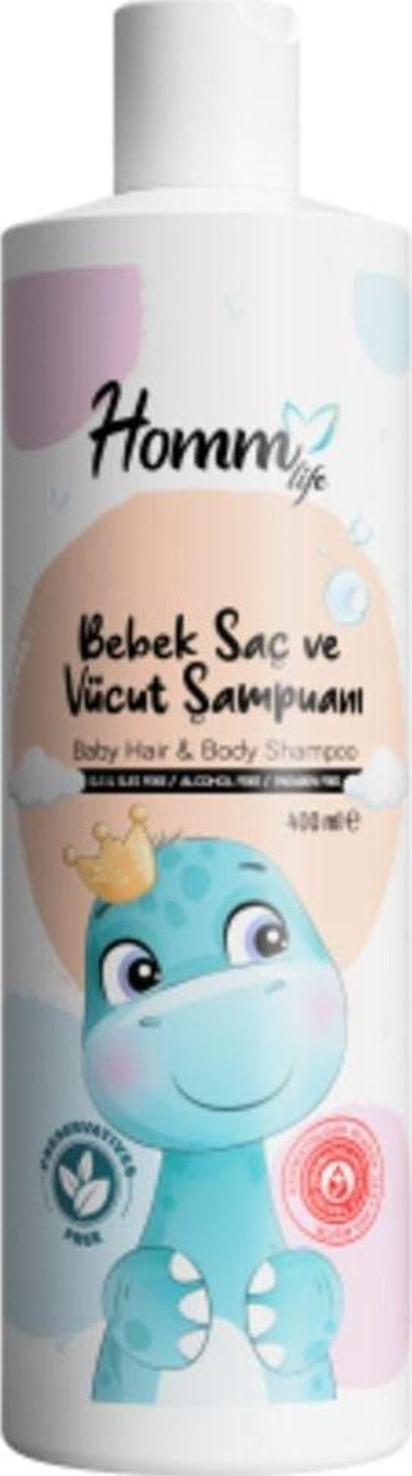 Homm Life Bebek Saç Ve Vücut Şampuanı 400 Ml - Image 1