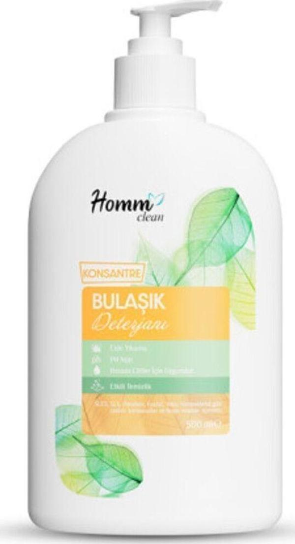 Homm Clean Konsantre Bulaşık Deterjanı (Elde Yıkama) 500 Ml - Image 1