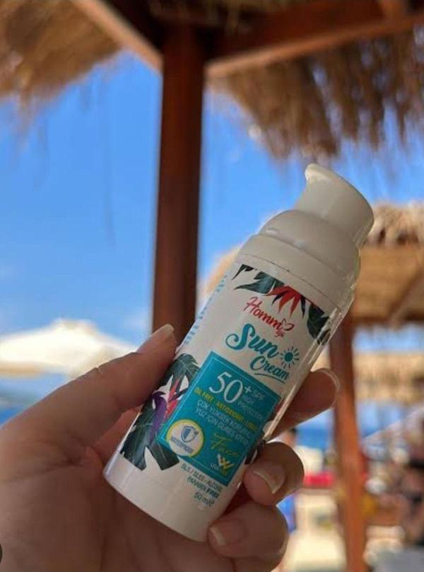 Homm Life Homm Suncream Yüz/Face 50 Spf Çok Yüksek Korumalı Yağsız Güneş Kremi 50Ml - Image 1