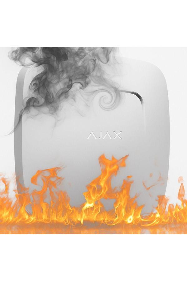 Ajax Fireprotect Plus Kablosuz Isı, Duman Ve Co ( Karbonmonoksit ) Beyaz - Image 1