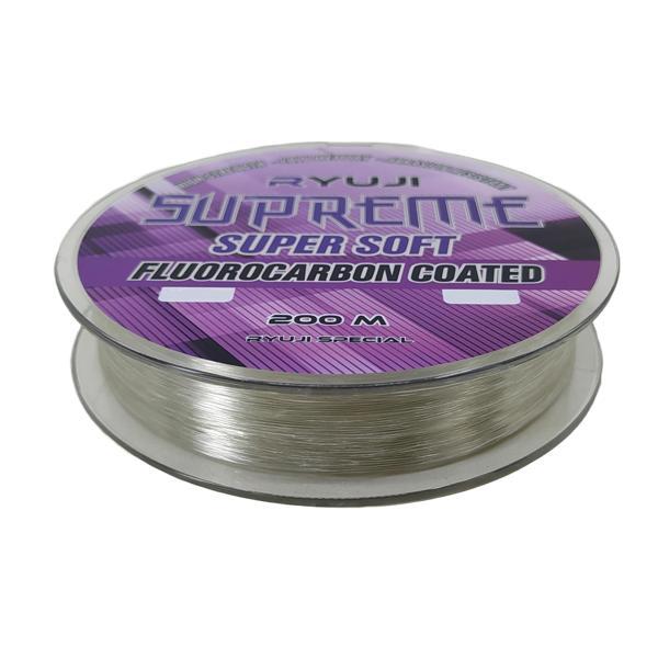 RYUJI Supreme Super Soft 200m Yeşil Hayalet Misina Fluorocarbon Coated - Image 1