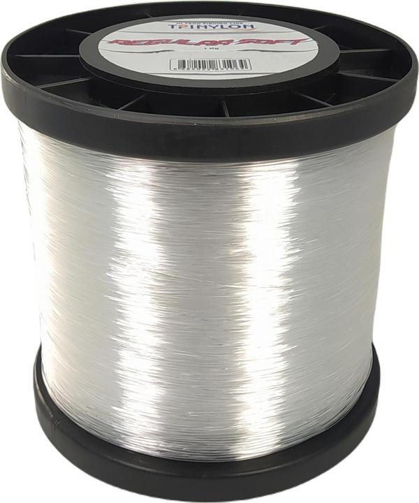 Trinylon 1Kg Bobin Misina Regular Soft Monofilament Beyaz - Image 1