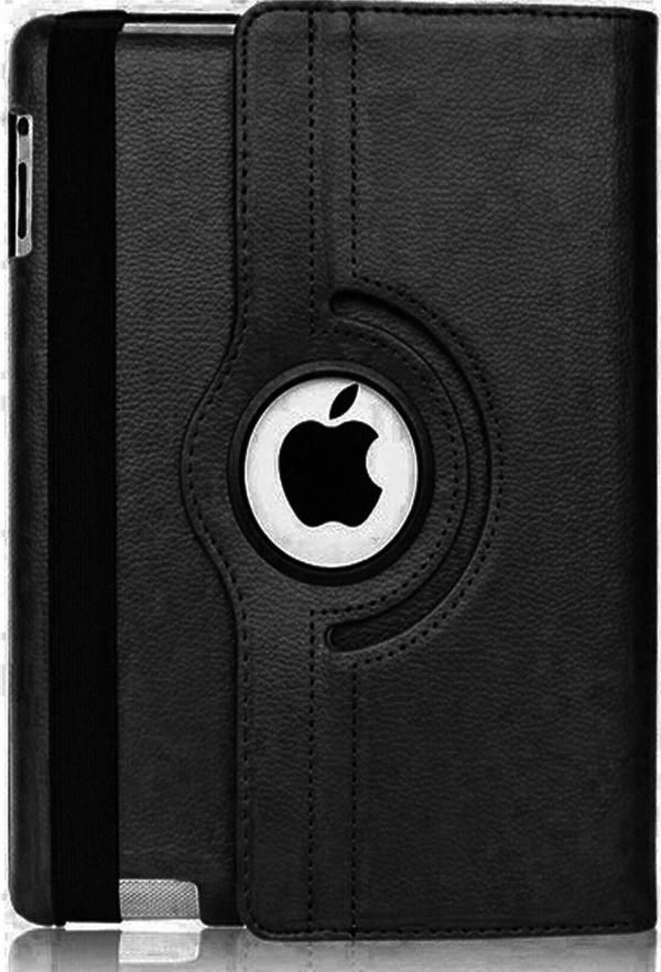 Coverzone Ipad Air 2020 360 Derece Dönerli Standlı Siyah Tablet Kılıfı - Image 1