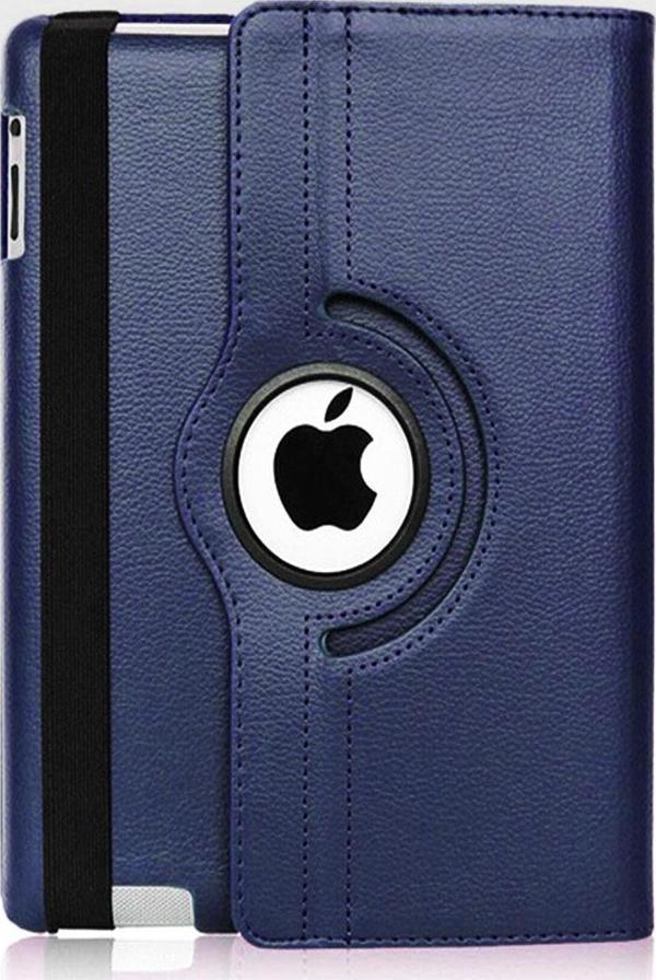 Coverzone Ipad Air 2020 Kılıf 360 Derece Dönerli Standlı Tablet Kılıfı Lacivert - Image 1