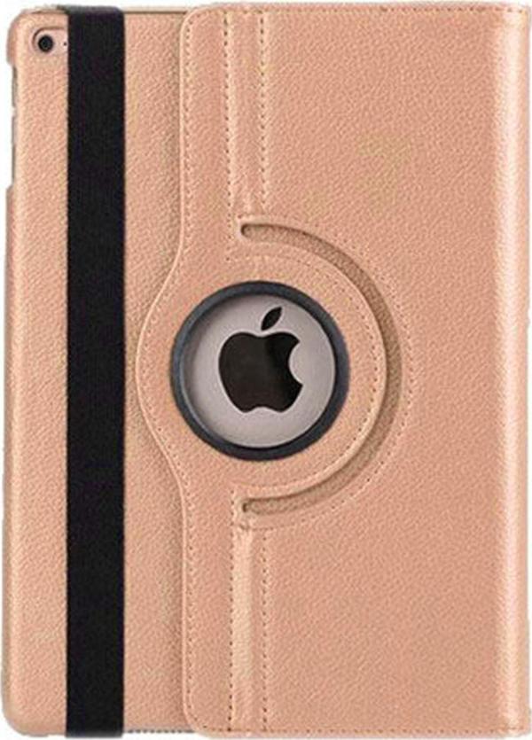 Coverzone Ipad Air 360 Derece Dönerli Standlı Tablet Kılıfı Gold - Image 1