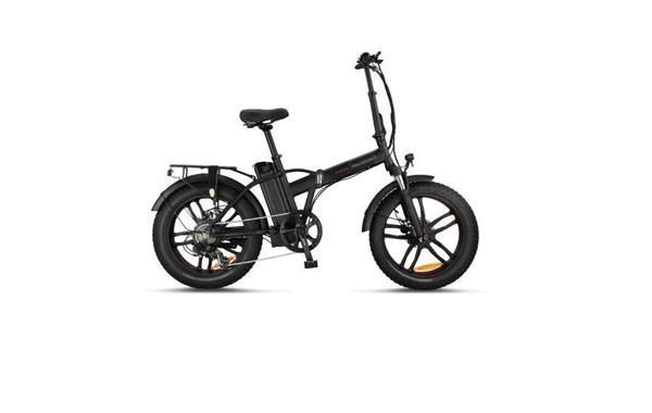 MOSSO MAGNERA ELEKTRİKLİ KATLANIR BİSİKLET 420H HYD 20 JANT 7 VİTES MAT SİYAH - Image 1