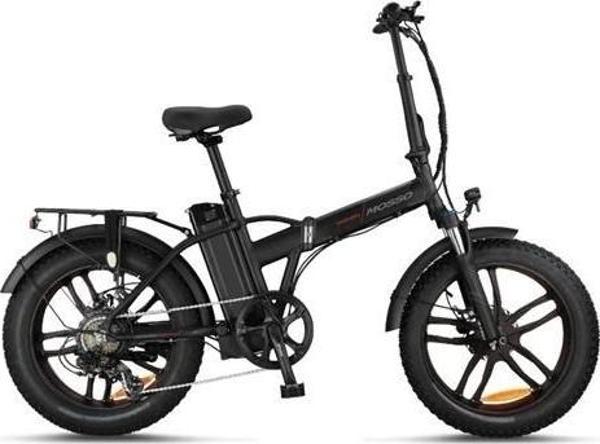MOSSO MAGNERA ELEKTRİKLİ KATLANIR BİSİKLET 420H HYD 20 JANT 7 VİTES MAT SİYAH - Image 1