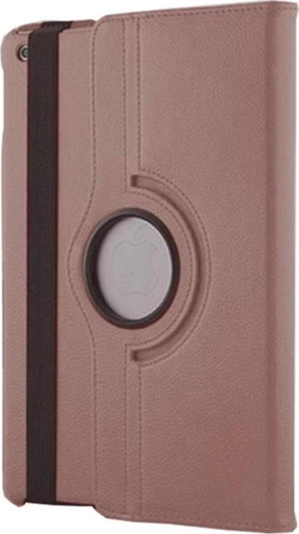 Coverzone Ipad Air A1474-a1475-a1476 Kılıf Deri 360 Derece Rotate Standlı Kahverengi - Image 1