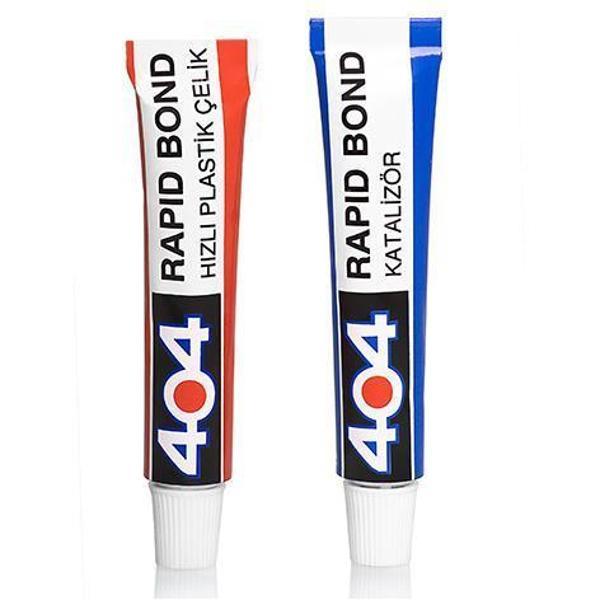 404 Rapid Epoksi Plastik Çelik Yapıştırıcı 16 Gr - Image 1