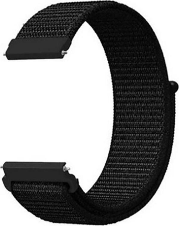 Coverzone Huawei Watch Gt3 Pro Ile Uyumlu 46 Mm Kayışı Kaliteli Hasır Örme Kordon Kayış Siyah - Image 1