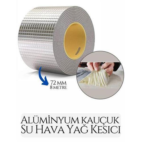 72 mm Su Hava Yağ Kesici İzolasyon Bandı 8 Metre - Image 1