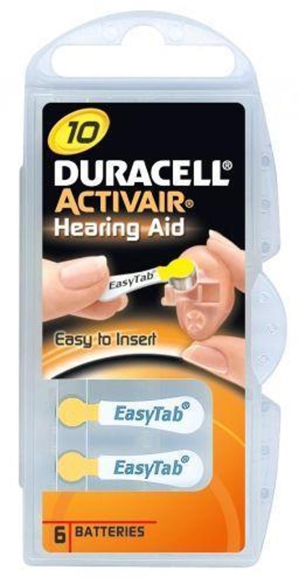 Duracell No:10 İşitme Cihazı Pili - Image 1
