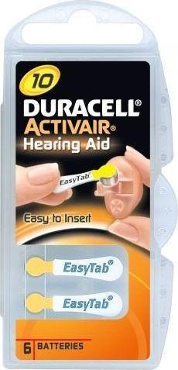 Duracell No:10 İşitme Cihazı Pili - Image 1