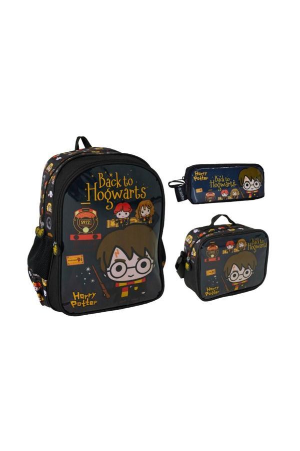 Harry Potter  Okul Çantası-Beslenme Ve kalem Çantası Seti - Image 1