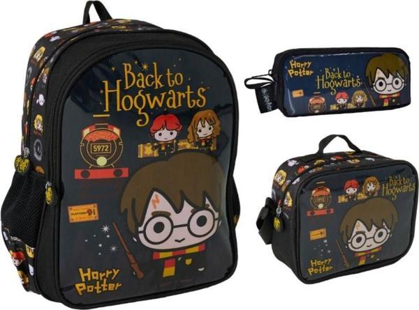 Harry Potter  Okul Çantası-Beslenme Ve kalem Çantası Seti - Image 1