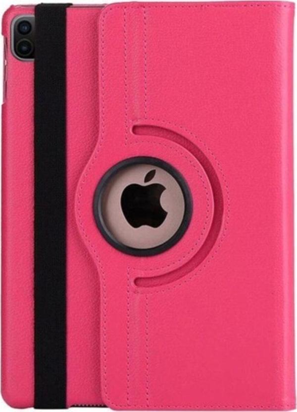 Coverzone Ipad Pro 11inch 2021 Dönerli Standl Kılıf 360 Derece Dönerli Standlı Pembe - Image 1