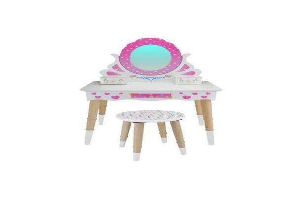 Toysilla Ahşap Çocuk Makyaj Masası Seti - T3006 - Image 1