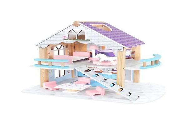 Toysilla Ahşap Çocuk Oyun Evi - T2011 - Image 1