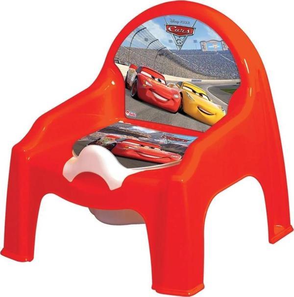 03096 Cars Lazımlık Katlanabilir Portatif Ergonomik Kompakt Hafif Dayanıklı Pratik Tuvalet Eğitici Set - Image 1