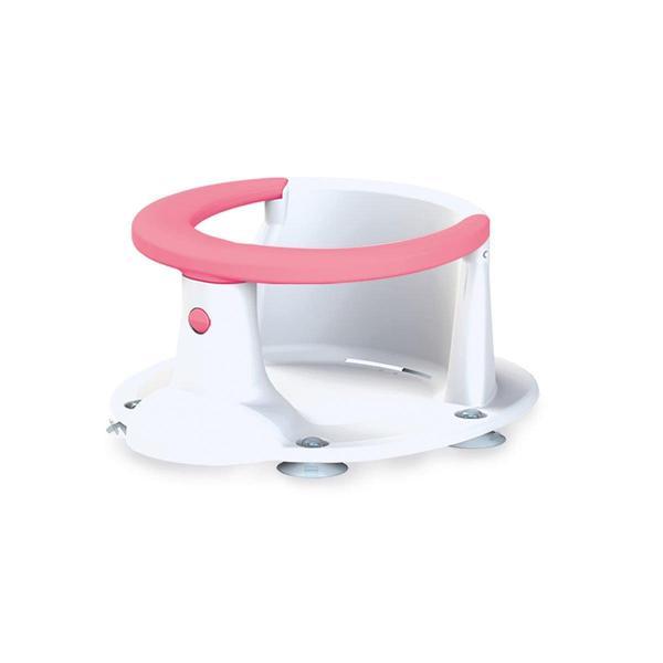 Banyo Koltuğu Pembe 7459 Katlanabilir Portatif Ergonomik Kompakt Hafif Dayanıklı Pratik Banyo Yardımcısı - Image 1