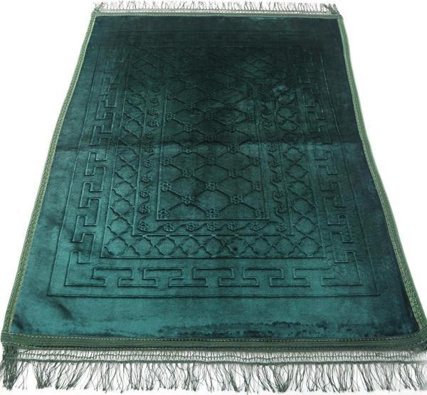Royam Lüx Kalın Yumuşak Kaymaz Taban Peluş Seccade 80 X 120 - Image 1