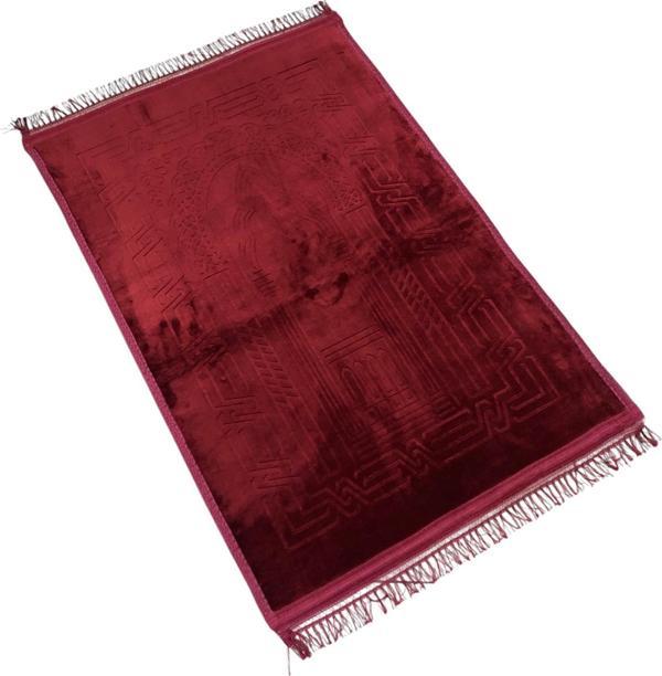 Royam Lüx Kalın Yumuşak Kaymaz Taban Peluş Seccade 80 X 120 - Image 1