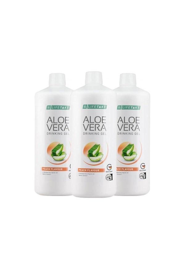 Aloe Vera Jel Içecek Şeftali 3'lü Set - Image 1
