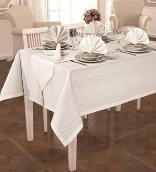 Atak Carmen 12 Kişilik Masa Örtüsü Yemek Sunum Takımı 26 Parça - Image 1