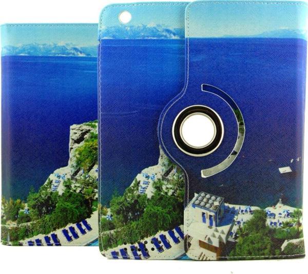 Coverzone Ipad 2 360 Derece Dönerli Standlı Kılıf Ocean View - Image 1