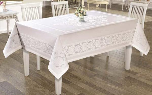 Atak Jumbo Jakarlı Dertsiz Yemek Masa Örtüsü 160 x 220 - Image 1