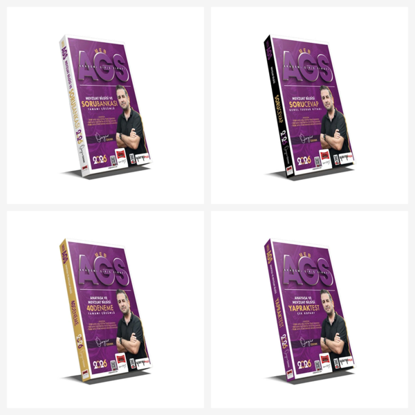Yargı 2026 MEB-AGS Anayasa ve Mevzuat Bilgisi Seti 4 Kitap - Özgür Özkınık Yargı Yayınları - Bi bigelio - Image 1
