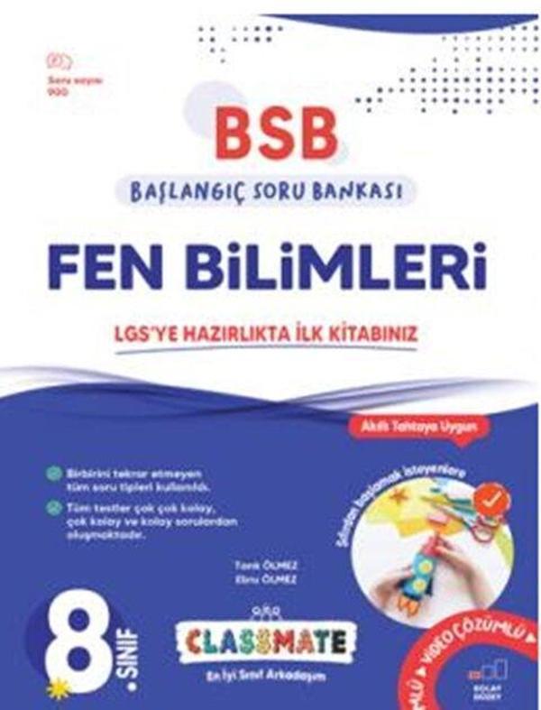Okyanus 8. Sınıf Classmate Başlangıç Fen Bilimleri Soru Bankası Okyanus Yayınları - Bi bigelio - Image 1