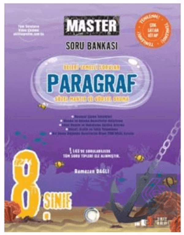 8. Sınıf Master Paragraf Soru Bankası Okyanus Yayınları - Bi bigelio - Image 1