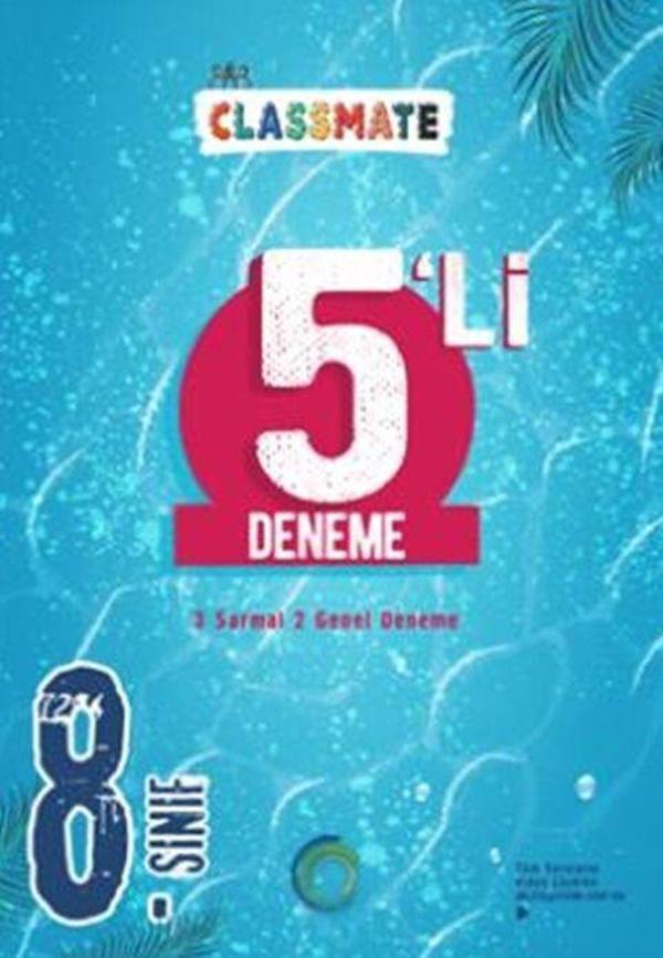 8. Sınıf Sözel ve Sayısal Bölümlerle 5 li Deneme Okyanus Yayınları - Bi bigelio - Image 1