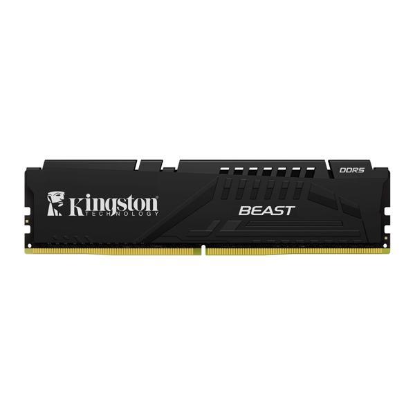 Kingston 32GB 6000MT/s DDR5 CL30 DIMM (Kit of 2) Beast Black EXPO - KF560C30BBEK2-32TR - Image 1