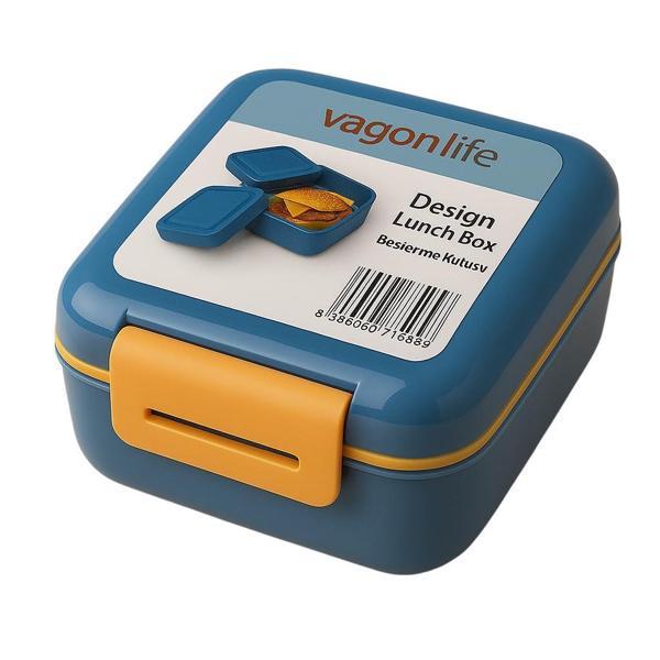 Vagonlife Beslenme Kutusu Premium Launch Box Vgn1011 (Karışık Renk 1 Adet) - Image 1