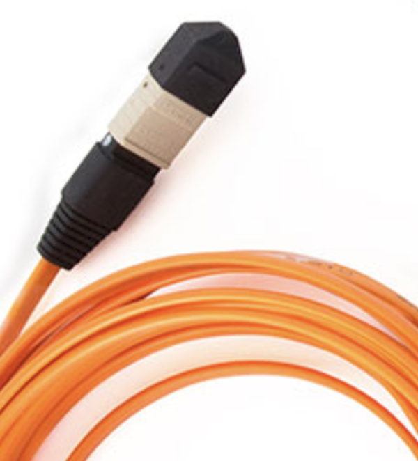 12FO MPO 62.5/125 MM Fiber Optik Zipcord -  Turuncu Renk - Image 1