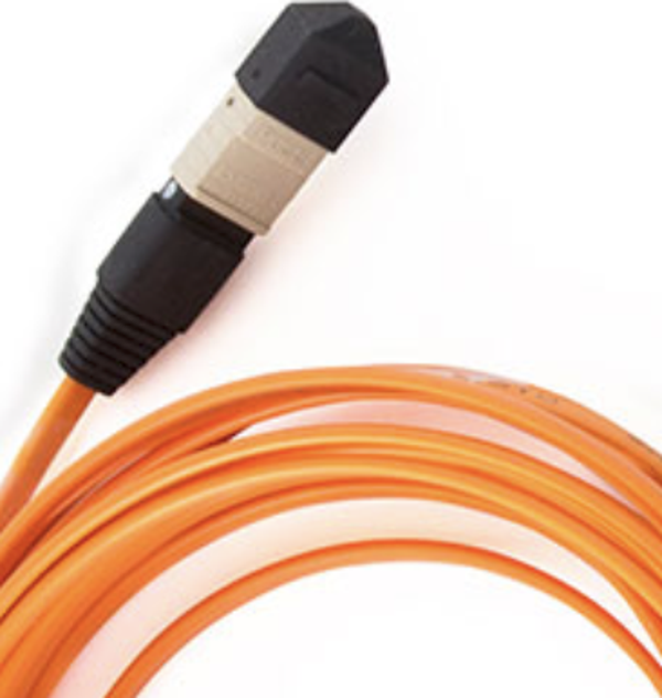 12FO MPO 62.5/125 MM Fiber Optik Zipcord -  Turuncu Renk - Image 1