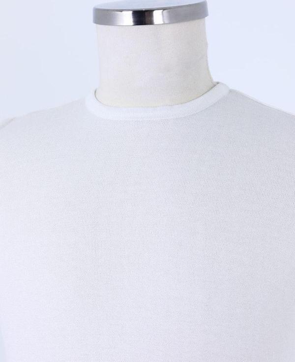 Pamuklu Bisiklet Yaka Erkek T-Shirt-KAW6211S - Image 1