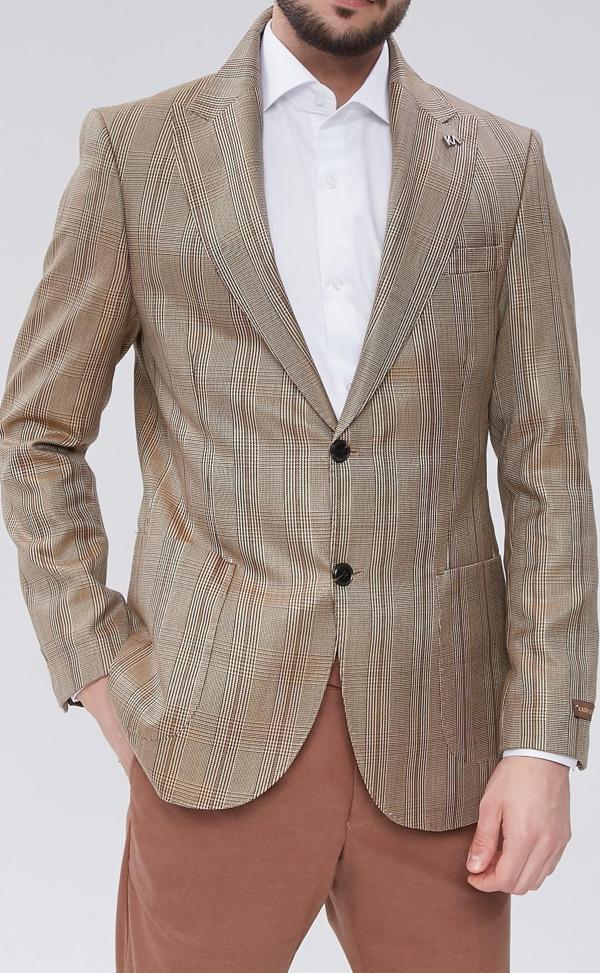 Erkek Slim Fit Ceket-KAV5042W - Image 1