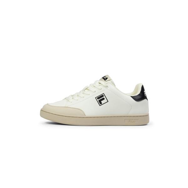 Fila Courtbay Erkek Sneaker Spor Ayakkabı Ekru FFM0365 - Image 1