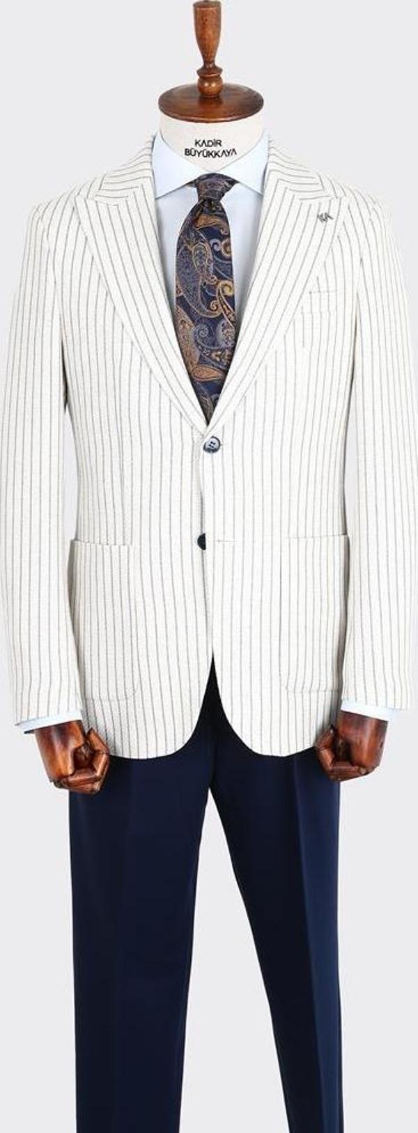 Kırlangıç Yaka Erkek Ceket-KAX5101S - Image 1