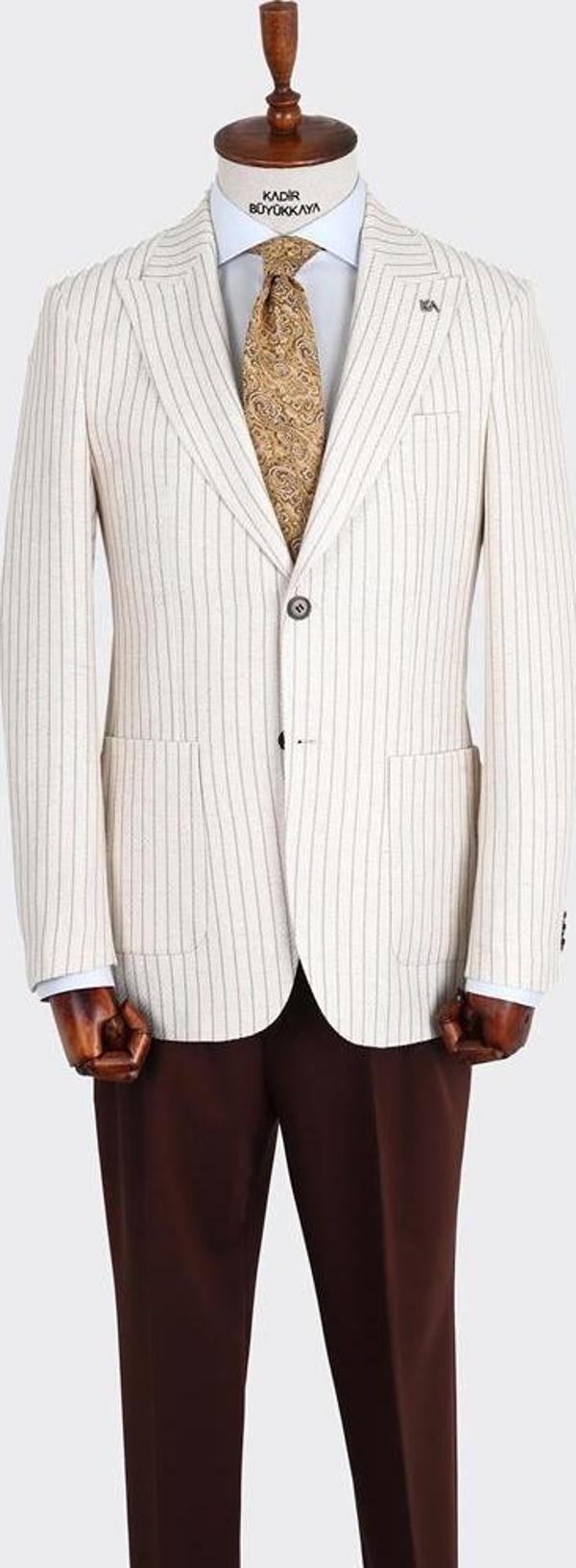 Kırlangıç Yaka Erkek Ceket-KAX5101S - Image 1