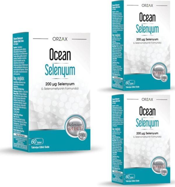 Ocean Selenyum 200 Mcg 60 Tablet 3 Adet - Image 1