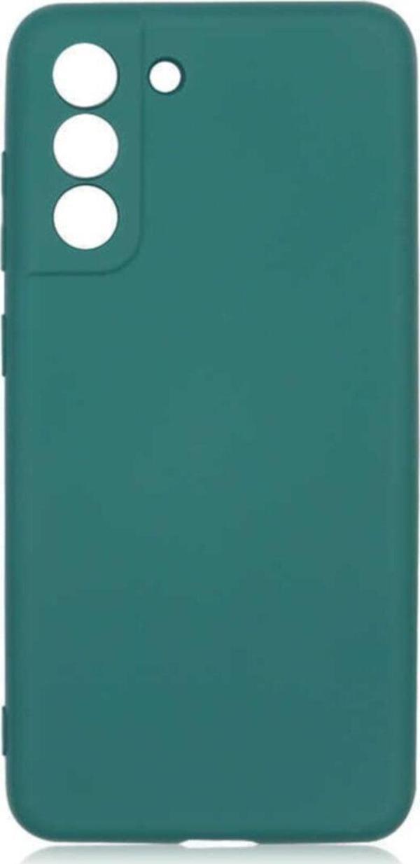 Coverzone Galaxy S21 Fe Kılıf Delux Silkytermoplastik Kılıf Koyu Yeşil - Image 1